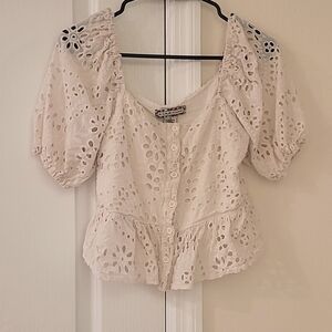 Eyelet Top